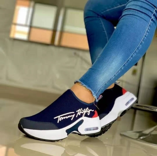 Casual Breathable Wedge Sneakers for Women