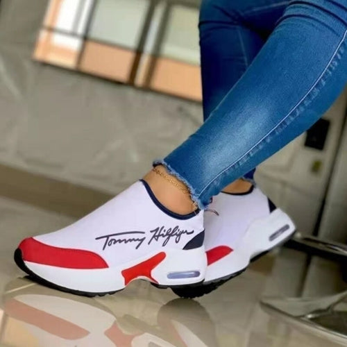 Casual Breathable Wedge Sneakers for Women